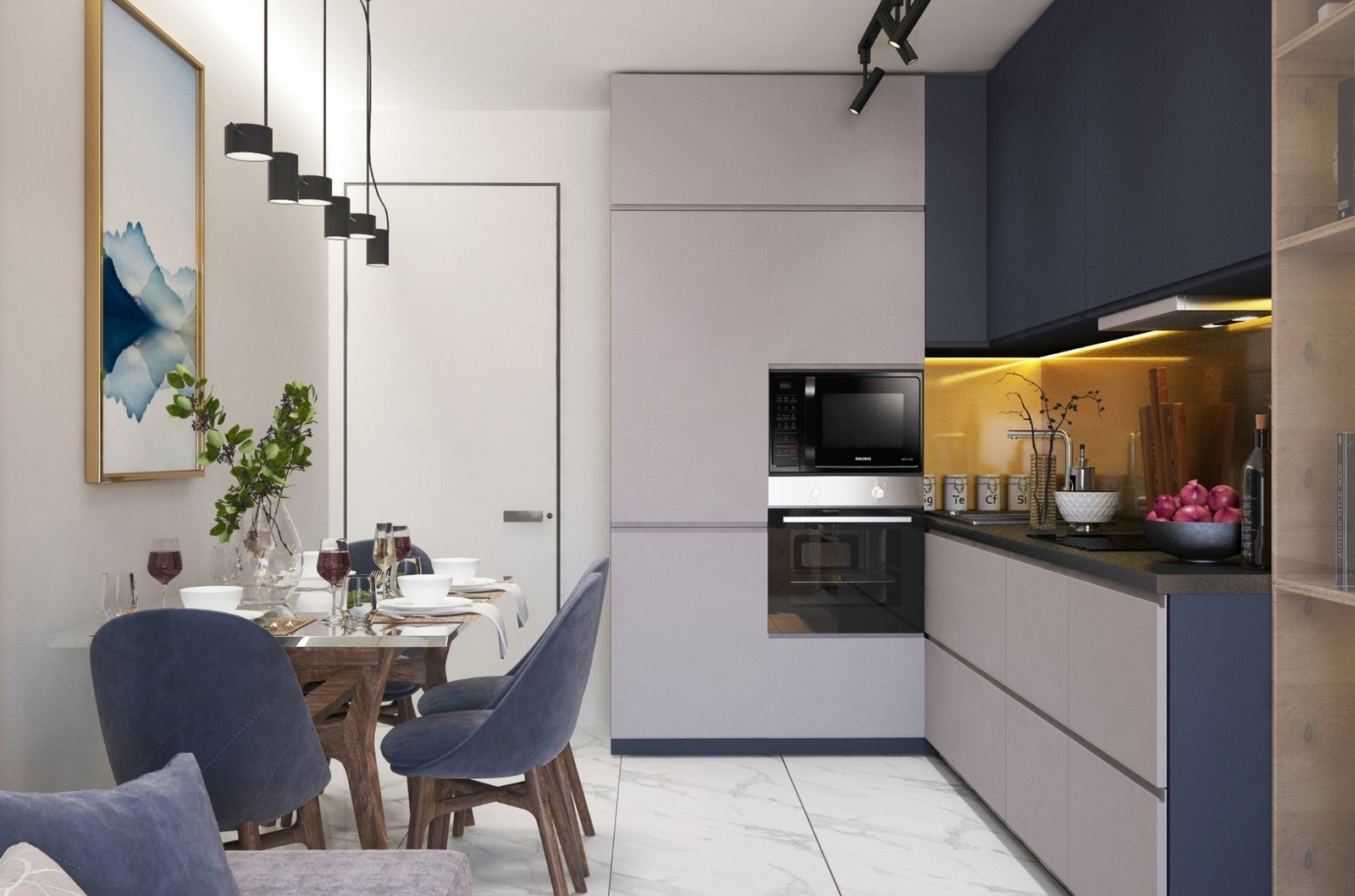 Parallel Modular Kitchens